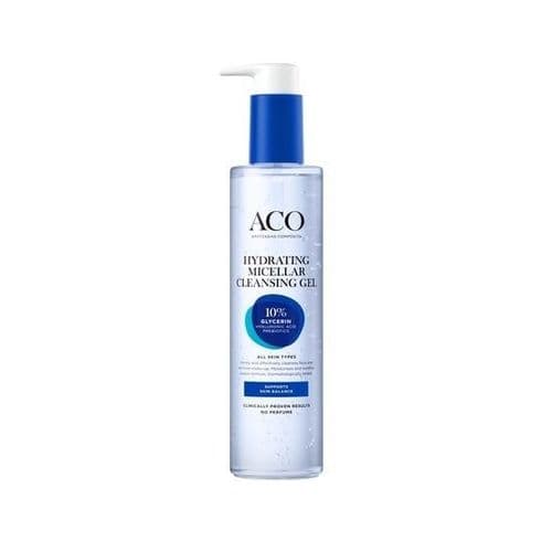 Aco face hydrating micellar cleansing gel oparfymerad 200 ml