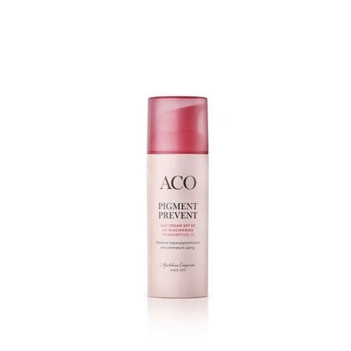 Aco face pigment prevent spf50 day cream parfymerad 50 ml