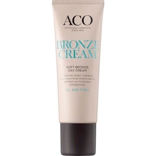 Aco face soft bronze day cream parfymfri tonad dagkräm 50 ml