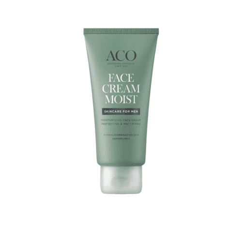 Aco for men face cream moist parfymfri ansiktskräm man 60 ml