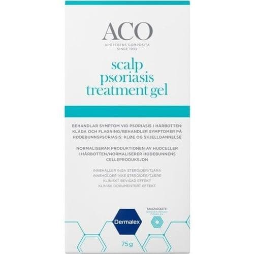 Aco scalp psoriasis treatment gel 75 g
